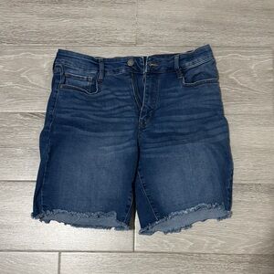 Nine West Dark Blue Jean Shorts